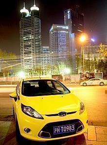 Ford Fiesta in Shanghai 